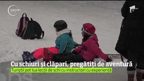 Una dintre cele mai bune destinaţii pentru amatorii sporturilor de iarnă, profesionşti sau începători e Harghita Băi