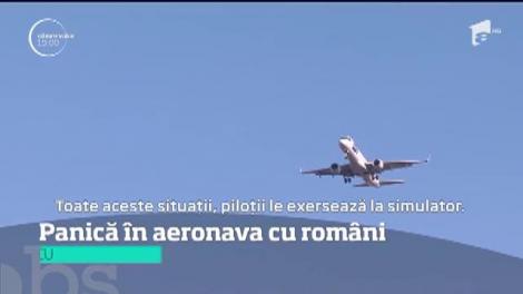 Avion în picaj deasupra Mării Mediterane. În aeronavă erau peste o sută de români, printre care şi mai mulţi copii