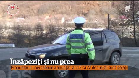 A sunat la 112 pentru că a găsit zăpadă în parcare! Apelul a fost dat din staţiunea Vârful lui Roman