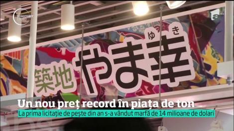 Un nou preț record în piața de ton