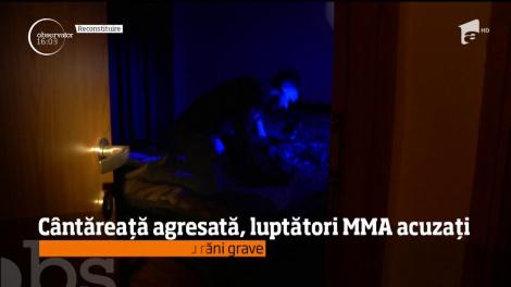 O cântăreaţă de muzică populară şi soţul ei susţin că au fost bătuţi de cinci luptători MMA, la Cluj