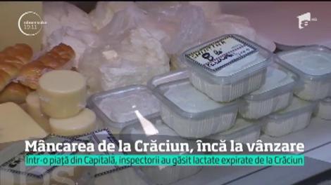 Comercianţi încearcă să facă profit şi au pus la vânzare alimente expirate de la sărbători