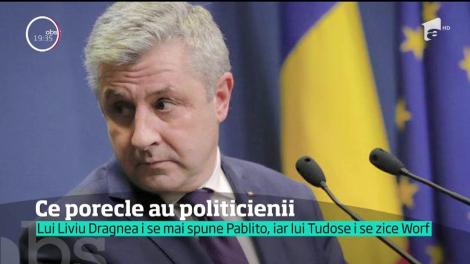 Liderii politici ai momentului nu scapă de porecle sau etichete
