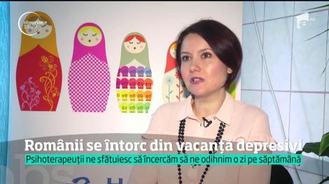 Rom&acirc;nii se &icirc;ntorc din vacanță depresivi