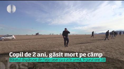 Sfârşit tragic pentru un copil de 2 ani, într-o localitate din Suceava. Băiatul a fost găsit mort la un kilometru de casă, după ce a fost dat dispărut de părinţi