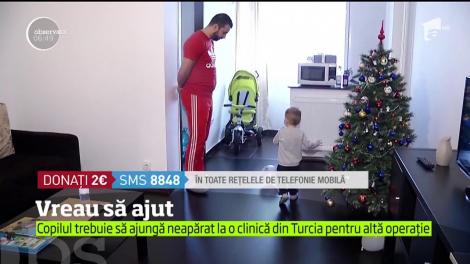 Vreau să ajut! David a fost diagnosticat cu hernie diafragmatică