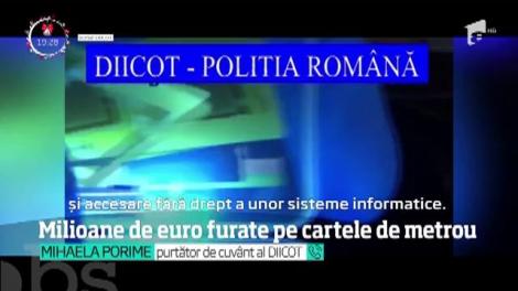 Trei români, acuzați că au furat sute de mii de euro cu ajutorul unor cartele de metrou