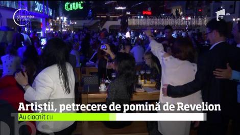Artiștii, petrecere de pomină de Revelion