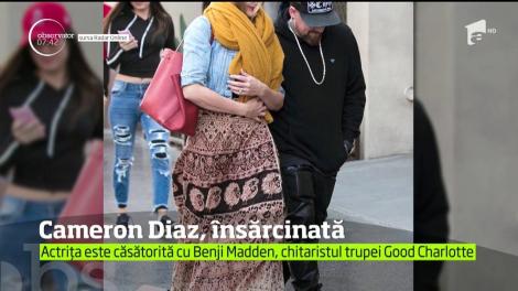 Cameron Diaz, însărcinată! Actriţa va aduce pe lume primul său copil