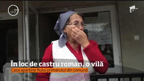 Un castru roman din judeţul Vâlcea a fost distrus, pentru a face loc vilei unui poliţist
