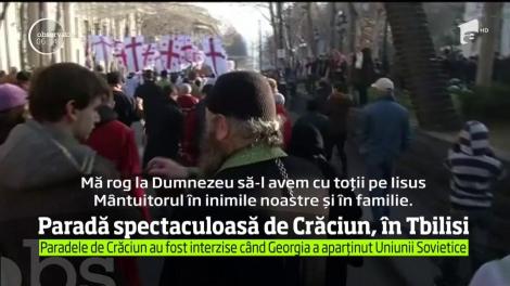 Creştinii ortodocşi din Georgia au sărbătorit Crăciunul pe rit vechi
