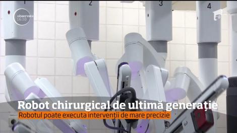 Robot chirurgical de ultima generaţie la Timişoara