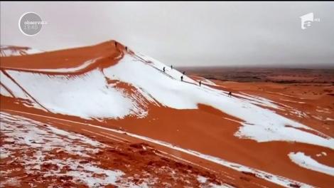 Imagini spectaculoase în Sahara
