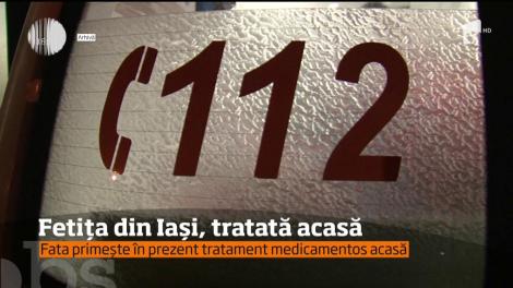 Fetiţa de opt ani din judeţul Iaşi, bolnavă de cancer, va fi tratată acasă