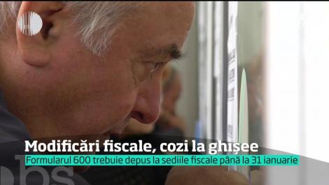 Noile modificări fiscale vor forma cozi uriaşe la ghişee