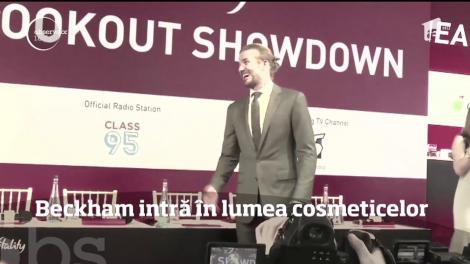 David Beckham calcă pe urmele soţiei sale şi intră în industria produselor pentru înfrumuseţare