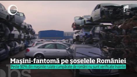 Mașini-fantomă pe șoselele Rom&acirc;niei
