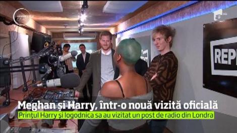 Prinţul Harry şi logodnica sa Meghan Markle şi-au încheiat vacanţa de sărbători şi au reluat ieşirile oficiale