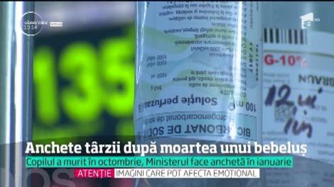 Părinții vorbesc de la bacterii luate din spital