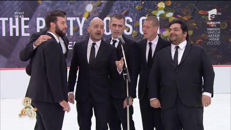 Șase, Doamne, și toți șase chipeși, talentați și numai buni de admirat! Italienii de la Neri Per Caso au cântat la „Neatza” ”Englishman in New York”