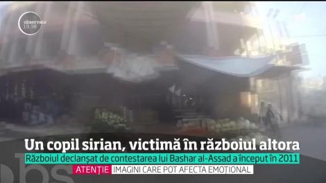 Imagini dramatice. Un copil este salvat de sub dărâmături. Totul a fost filmat!