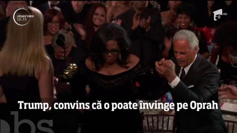 Donald Trump e convins că ar putea să o &icirc;nvingă cu uşurinţă pe Oprah &icirc;ntr-o confruntare prezidenţială