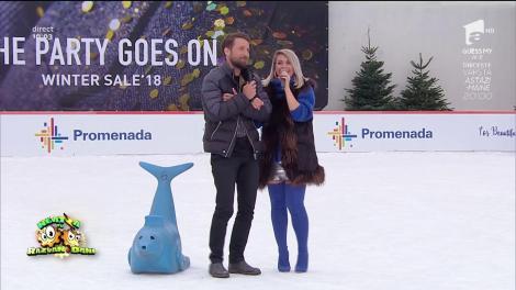 Amna are o nouă pasiune: ”Mă chiui să mă dau cu placa. Îmi rup picioarele de fiecare dată!” Neștiute sunt talentele artiștilor din România!