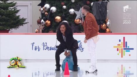 Pepe și Jimmy Dub au intrat în campetiția împinsului la focă! Iată cine a câștigat ”la mustață”