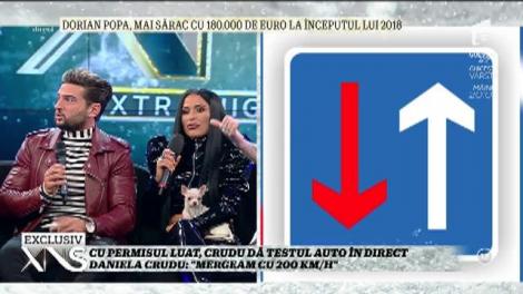 Cu permisul luat, Daniela Crudu a dat testul auto în direct! Cât de bine cunoaşte semnele de circulaţie?