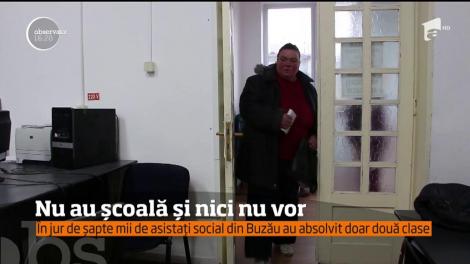 Trăiesc dintr-un ajutor social dar nu vor să înveţe
