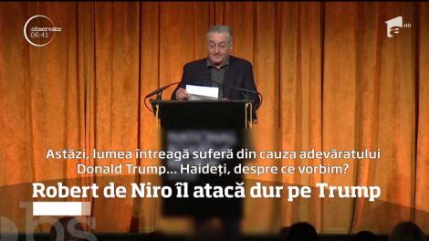 Robert de Niro nu este deloc dispus să-l menajeze pe Donald Trump