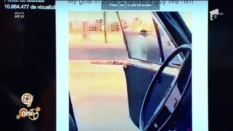 Smiley News. Cel mai romantic bărbat al anului. A sărit din mașină și...