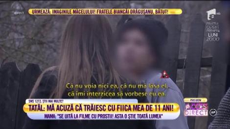Un tată acuzat că trăieşte cu propria fiica de doar 11 ani!