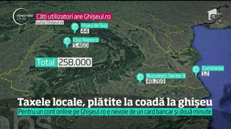 Taxele locale, plătite la coadă la ghișeu