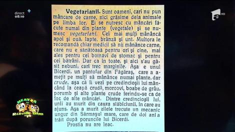 Smiley News. Începutul raw veganismului în România, articol dintr-un ziar din 1939: ”Sunt oameni cari nu pun mâncare de carne pe limba lor!”