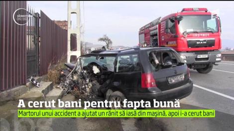 Gest halucinant al unui clujean! A cerut bani pentru fapta bună