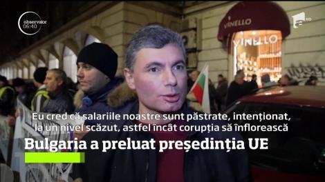 Bulgaria a preluat, pentru şase luni, preşedinţia Uniunii Europene. Momentul a fost marcat de o ceremonie fastuoasă la Sofia
