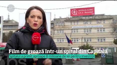Film de groază turnat într-un spital din Capitală