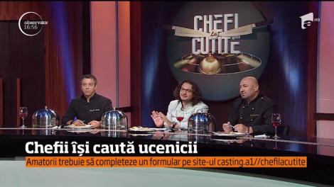 S-a dat start la preselecțiile pentru emisiunea „Chefi la cuțite”! Cum poți lua parte la cel mai „condimentat” show culinar al momentului!