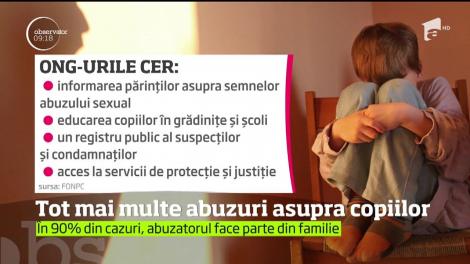 Tot mai multe abuzuri asupra copiilor, în România. În 90% din cazuri, abuzatorul face parte din familie
