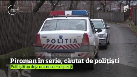 Disperare într-o localitate din Prahova. În mai puţin de o lună, un piroman a incendiat opt case!