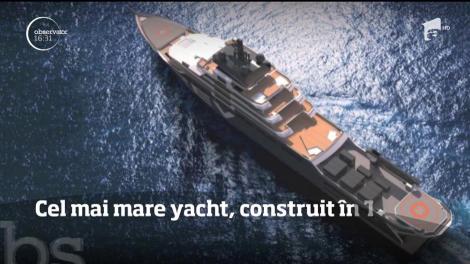 Cel mai mare yacht din lume va fi construit la Tulcea