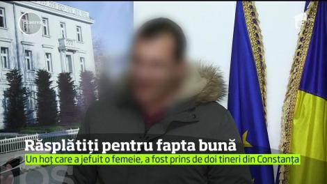 Doi tineri au prins un hoţ care a tâlhărit o femeie în plină stradă, la Constanţa