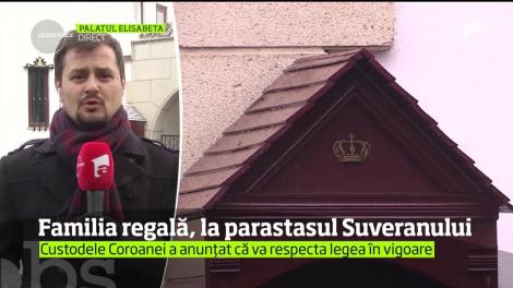 40 de zile de la moartea Regelui Mihai. Familia regală, la parastasul Suveranului