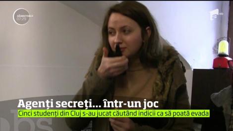 Cinci studenţi din Cluj au trăit o aventură de neuitat. Au fost agenţi secreţi şi au descifrat codurile unei clădiri misterioase