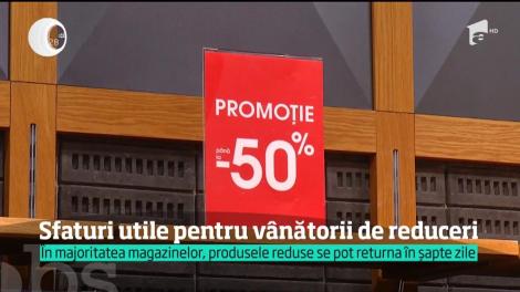 Sfaturi utile pentru vânătorii de reduceri