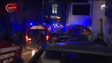 Incediu cu opt morți și aproape 50 de răniţi în Portugalia