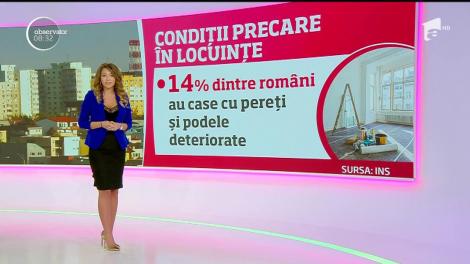 Cum arată casele modeste. Igrasia şi lipsa iluminării afectează două din cinci persoane din ţara noastră