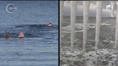 Iarna grea abia a venit. Nu sunt nămeţi mari, dar vântul aduce problemele. Este ger în toată România