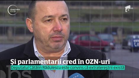 Extratereştrii sunt printre noi. Parlamentarul Cătălin Rădulescu este convins
